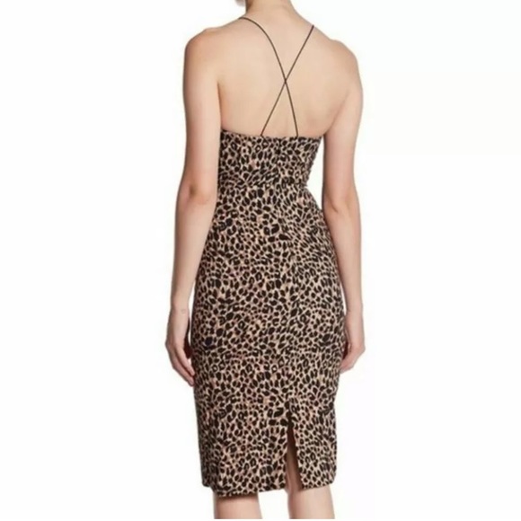 Top shop leopard print dress size eur 36 US 4 - Picture 2 of 4